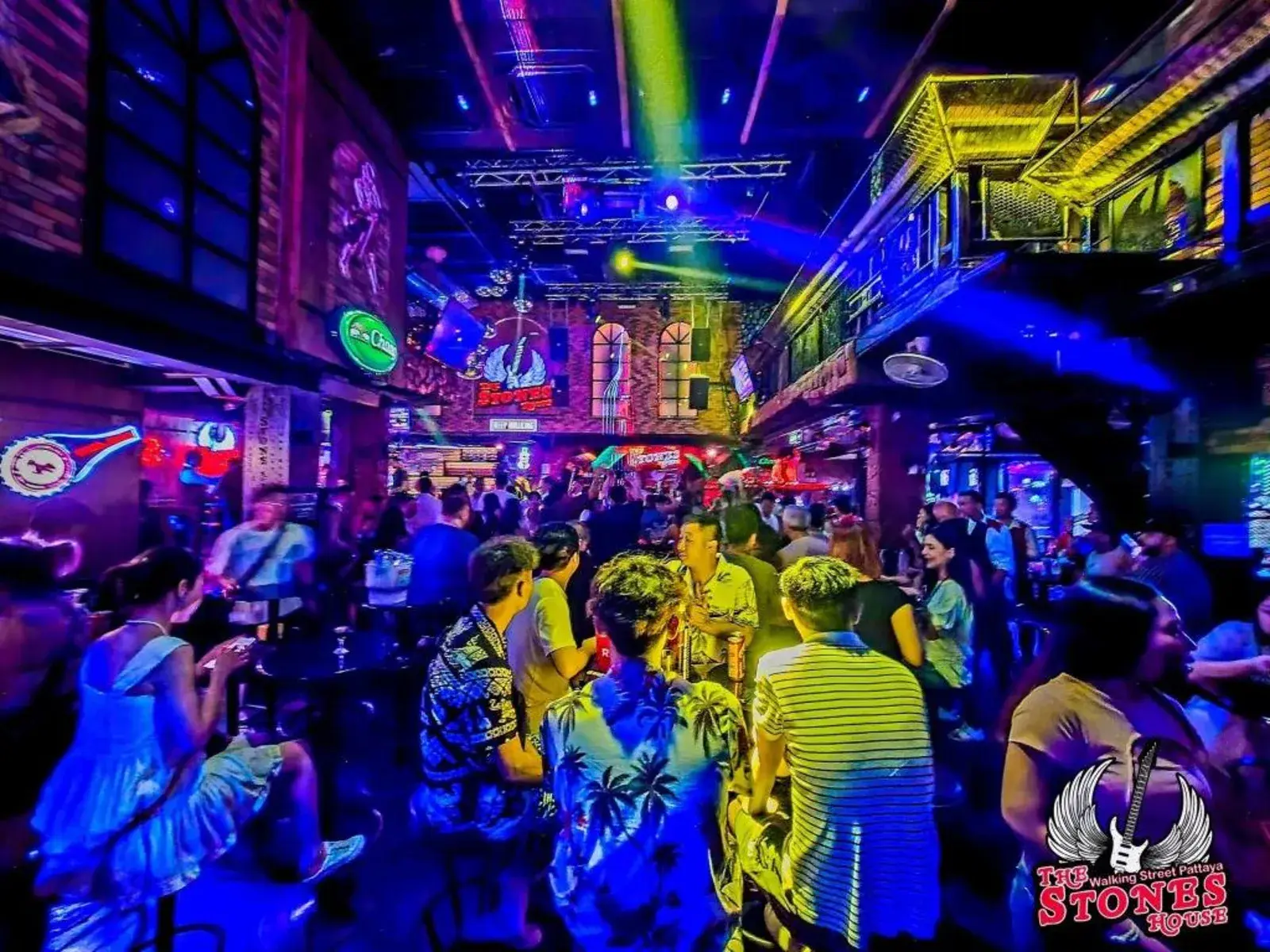 Live band at Stones House