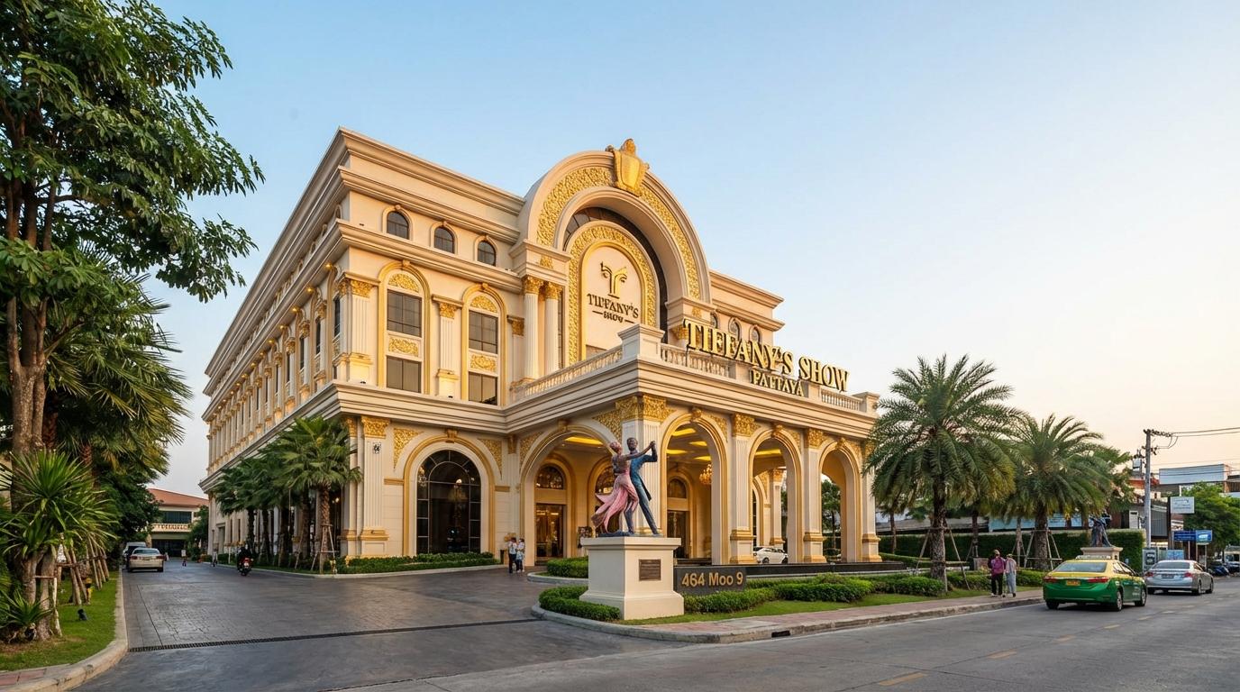 Performers on stage at Tiffany's Show Pattaya