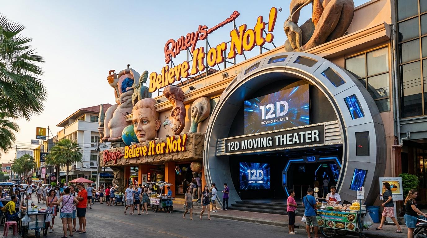 Exterior of Ripley's Believe It or Not in Pattaya