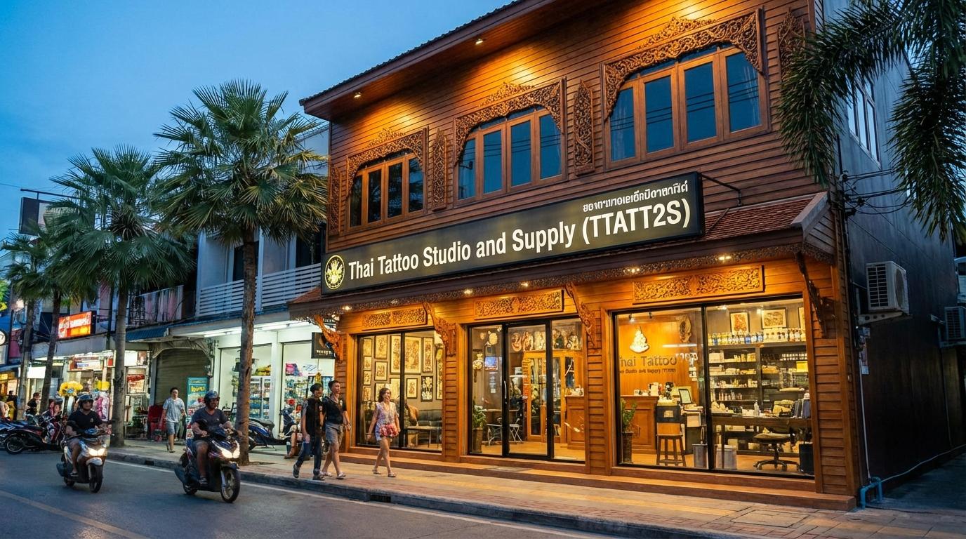 Premium tattoo equipment and needles at Thai Tattoo Studio and Supply