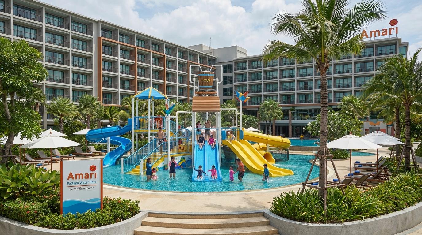 Amari Pattaya Water Park View