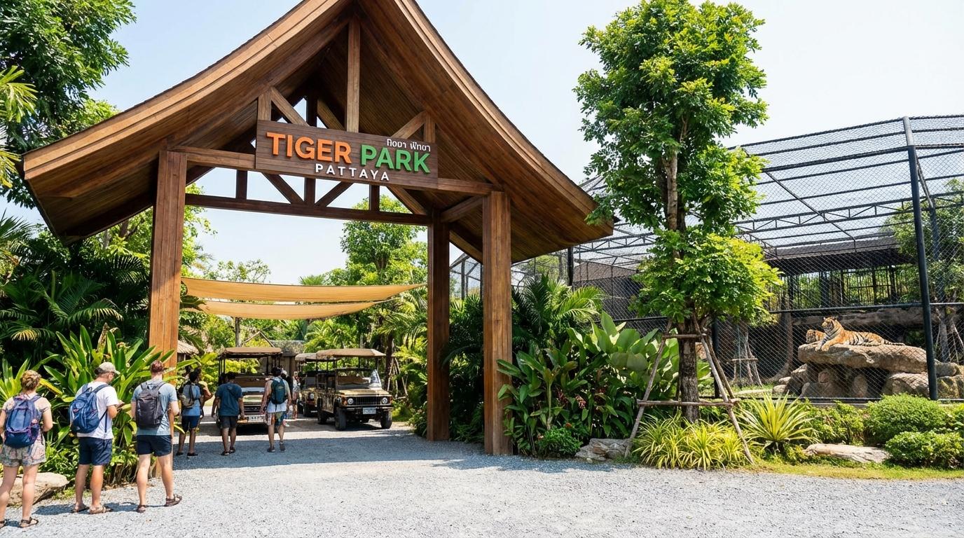 Tiger at Tiger Park Pattaya