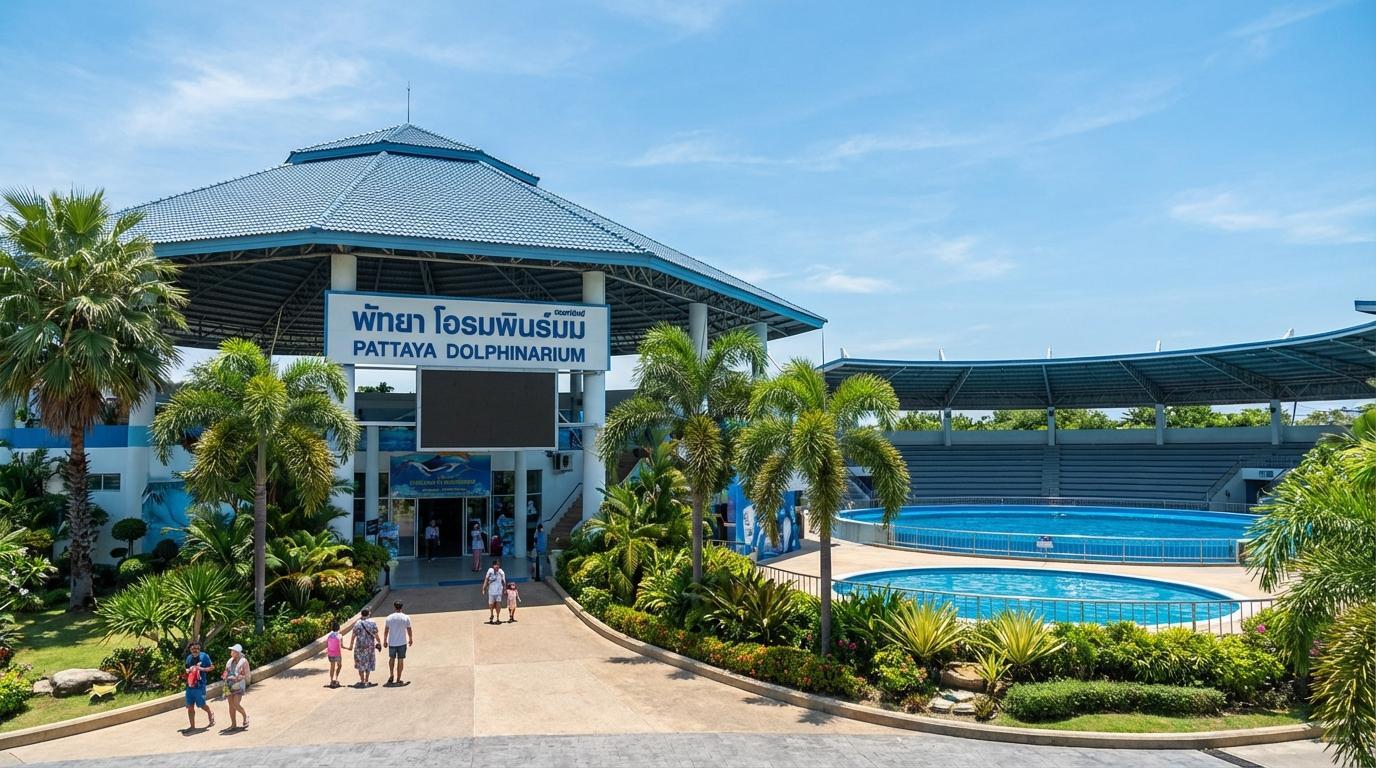 Pattaya Dolphinarium show