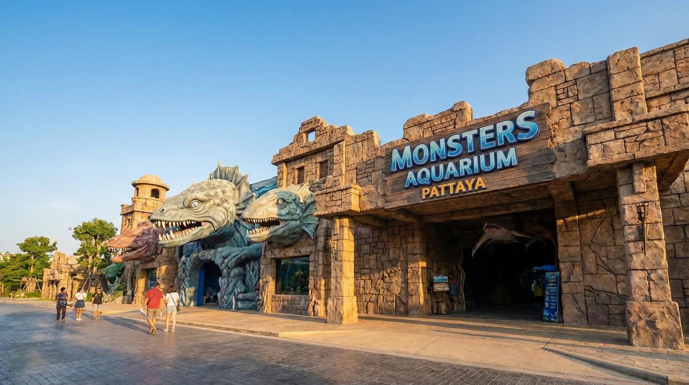 Exotic fish at Monsters Aquarium