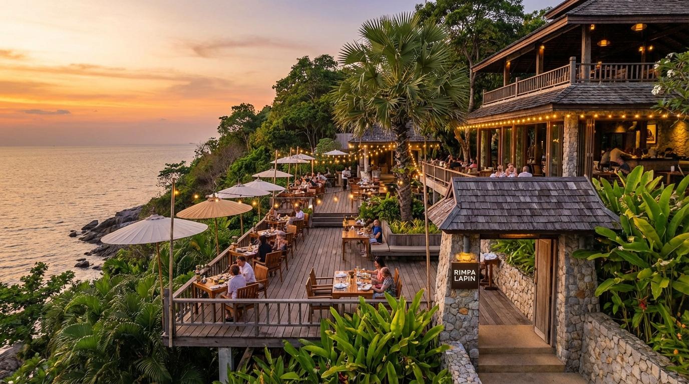 Authentic Thai Green Curry at Rimpa Lapin