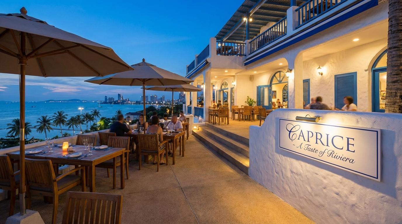 Sophisticated Mediterranean dining setting