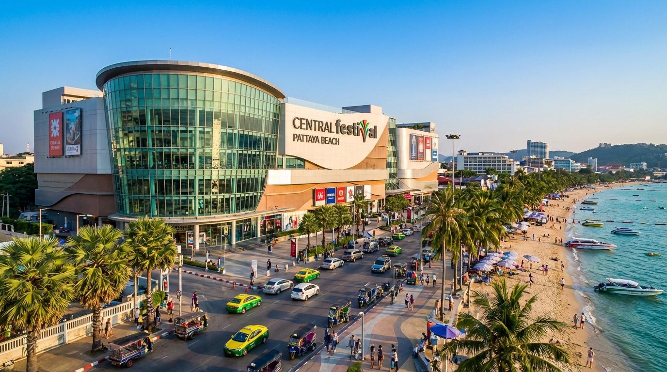 Central Pattaya Beach shopping complex