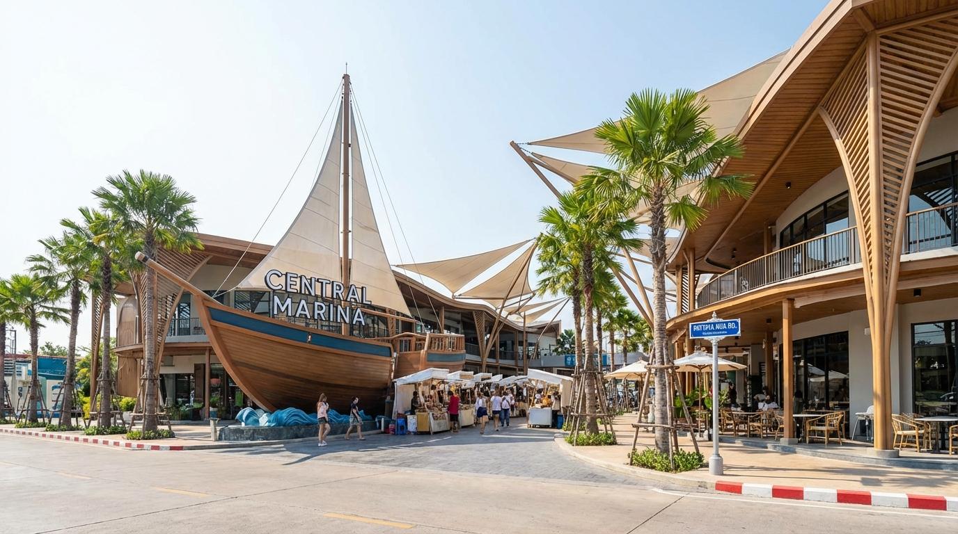 Central Marina shopping mall in Pattaya