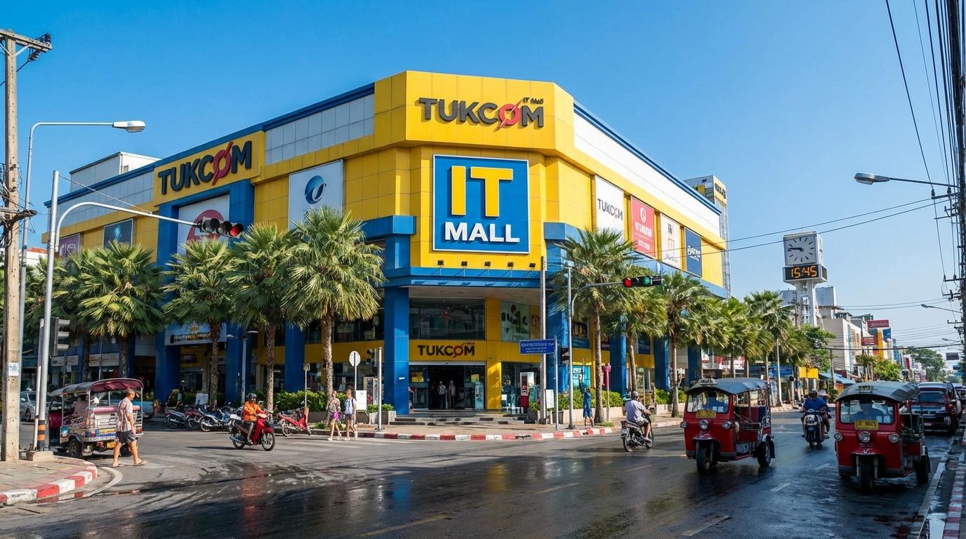 Tukcom IT Mall entrance